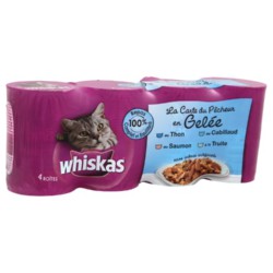 Whiskas Gelee Poisson 4X1/21,56Kg