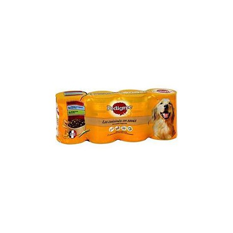 Pedigree Mijotes Terroir 4 Varietes 6X1/21.6Kg