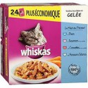 Whiskas Pâtée Pour Chat 1 + An/Aux Poissons : Les 24 Sachets De 100 G