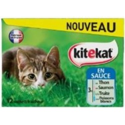 12X100G Sf Poissons Sauce Kitekat