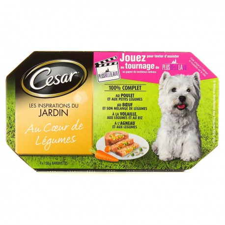 Pack 4X150G Coeur De Legumes Cesar