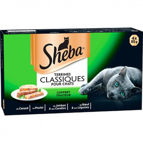 4X85G Bq Coffret Primeur Sheba