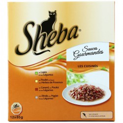 12X85G Bq Sauce Gourmande Sheba