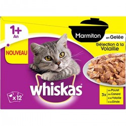 Whiskas Marmit Gel Clas 12X85G