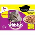Whiskas Pâtée Pour Chat Sélection À La Volaille : Les 12 Sachets De 85 G