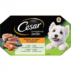 Cesar Jardin Coeur Leg 4X150G