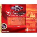 130G 4 Tranches Le Saumon Fume Ecosse Delpeyrat