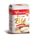 Francine Farine De Blé Tous Usages T45 : Le Paquet De 1 Kg