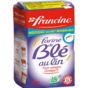 1Kg Farine Ble Au Lin Francine