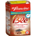 1Kg Farine Ble 3 Cereales Francine