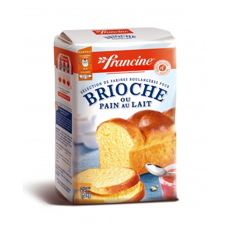 1.5Kg Farine Pain Au Lait Brioche Francine