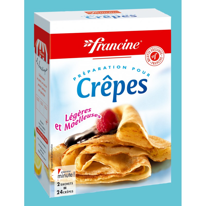 Francine Prep.Pate Crepe Paquet 380G DRH MARKET Sarl