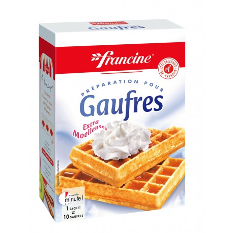 350G Preparation Gaufre Francine