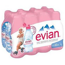 Pack Bouteille Pet 12X33Cl Evian B.Sport