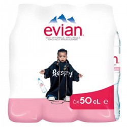 Evian Eau Minérale Evian Pet 6X0.5L