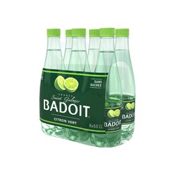 Pack Bouteille Pet 6X50Cl Eau Citron Vert Badoit