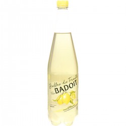 Badoit Boisson Gazeuse Citron Touche De Citron Vert : La Bouteille D'1L