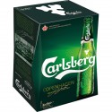 Carlsberg Bière Blonde 5° : Le Pack 6 Bouteilles X 25Cl