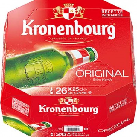 Pack Bouteille 26X25Cl Kronenbourg Akroba