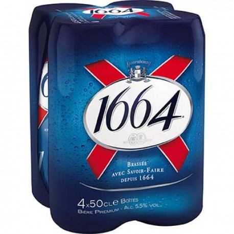 1663 Biere 5.5%V Boite 4X50Cl