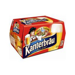 Kanterbrau Bière Blonde : Le Pack De 24 Bouteilles De 25Cl