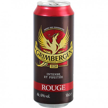 Bte 50Cl Biere Grimbergen Rouge