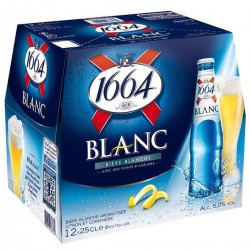 1664 Bière Blanche : Le Pack De 12 Bouteilles De 25Cl