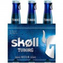 Skøll Bière Aromatisée Tuborg : Le Pack De 3 Bouteilles De 33Cl