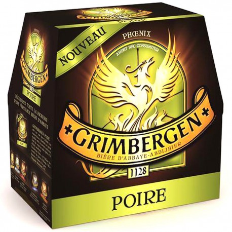 Pack Bouteille 6X25Cl Biere Grimbergen Poire 5°
