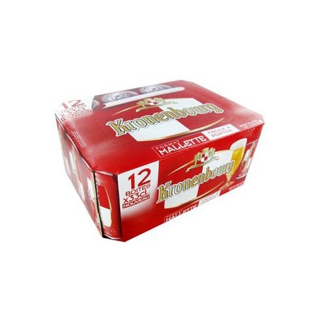 Pack Bouteille 12X33Cl Biere Kronenbourg 4,2°