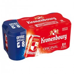L.8 Boites 33Cl Biere 4Ø2 Kronenbourg