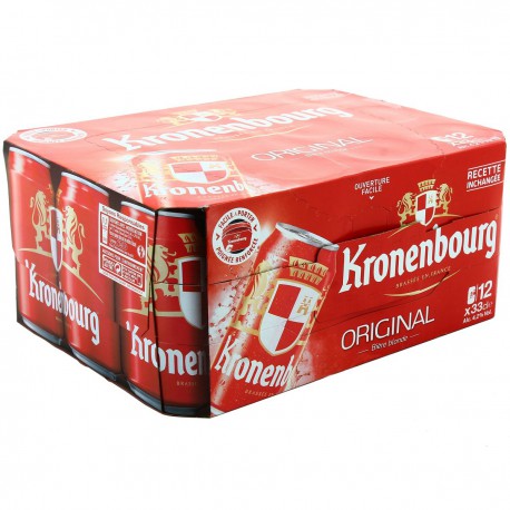 Pack Bte 12X33Cl Biere Kronenbourg