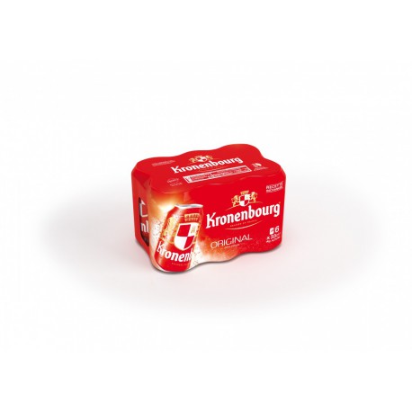 Pack Bte 6X33Cl Biere Kronenbourg 4,2°