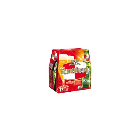 Pack Bouteille 6X25Cl Biere Kronenbourg 4.2°
