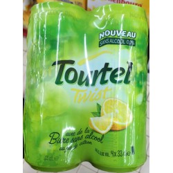 Pack Bte 4X33Cl TwiSaint Citron Tourtel