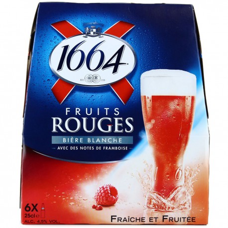 6X25Cl 1664 Fruits Rouges