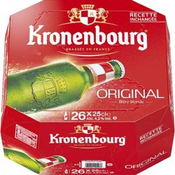 Pack 26X25Cl Kronembourg Luxe 4Ø2