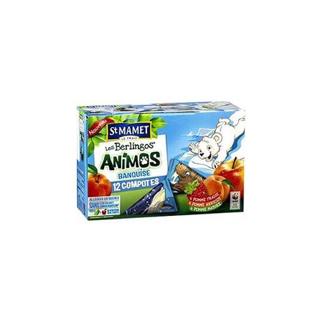12X100G Berlingo Banquise Assortis Saint Mamet