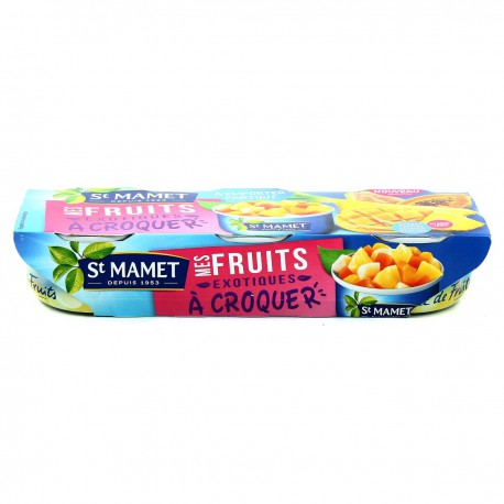 Pack 142Ml X3 Fruits A Croquer Exotiques Saint Mamet
