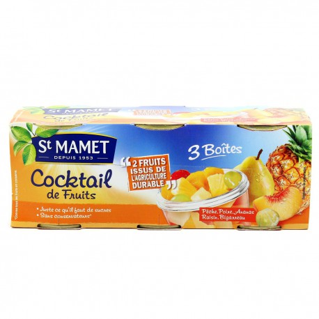 Saint Mamet Cocktail 3X1/4