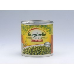 Bte 1/2 Petits Pois Extra Fins Etuve Bonduelle