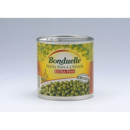 Bte 1/2 Petits Pois Extra Fins Etuve Bonduelle