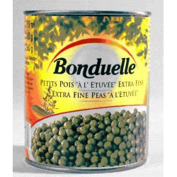 Bonduelle Petits Pois Extra-Fins À L Étuvée Bonduelle Boîte4/4 560G