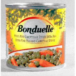 Bte 4/4 Petits Pois/Carottes Extra Fins Bonduelle