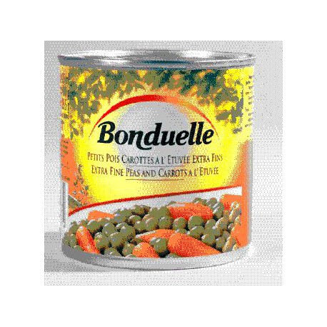 Bte 4/4 Petits Pois/Carottes Extra Fins Bonduelle