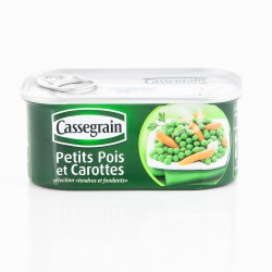 Cassegrain Petit Pois Carotte Printanier Cassegrain Bte 1/4 130G
