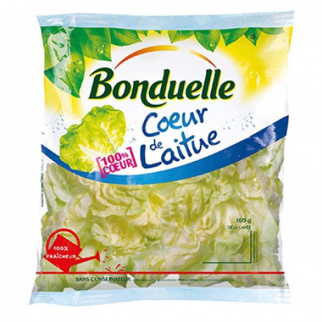 Bonduelle Salade Coeur De Laitue Bonduelle Sachet 160G