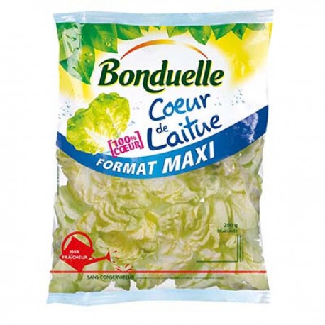 Bonduelle Salade Coeur De Laitue Bonduelle Sachet Maxi 280G