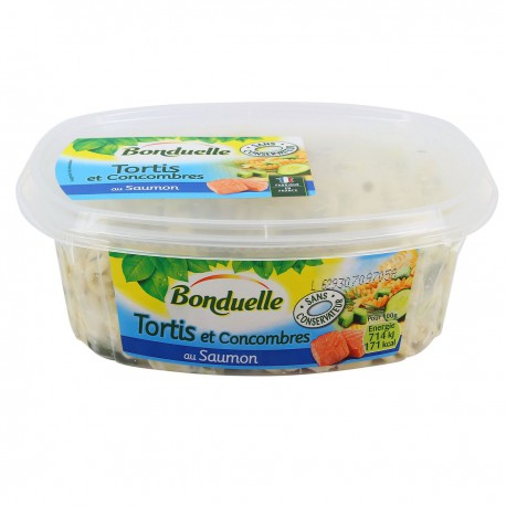 Bonduelle Tortis Et Concombres Au Saumon 300G