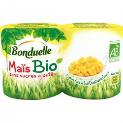Bonduelle Mais Bio 1/4X2 300G